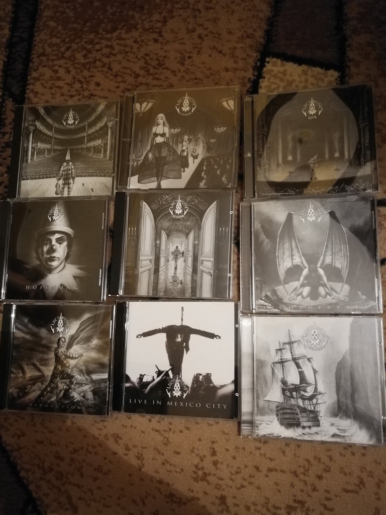 11 LACRIMOSA - DYSKOGRAFIA !!!!!!!!!!!!!