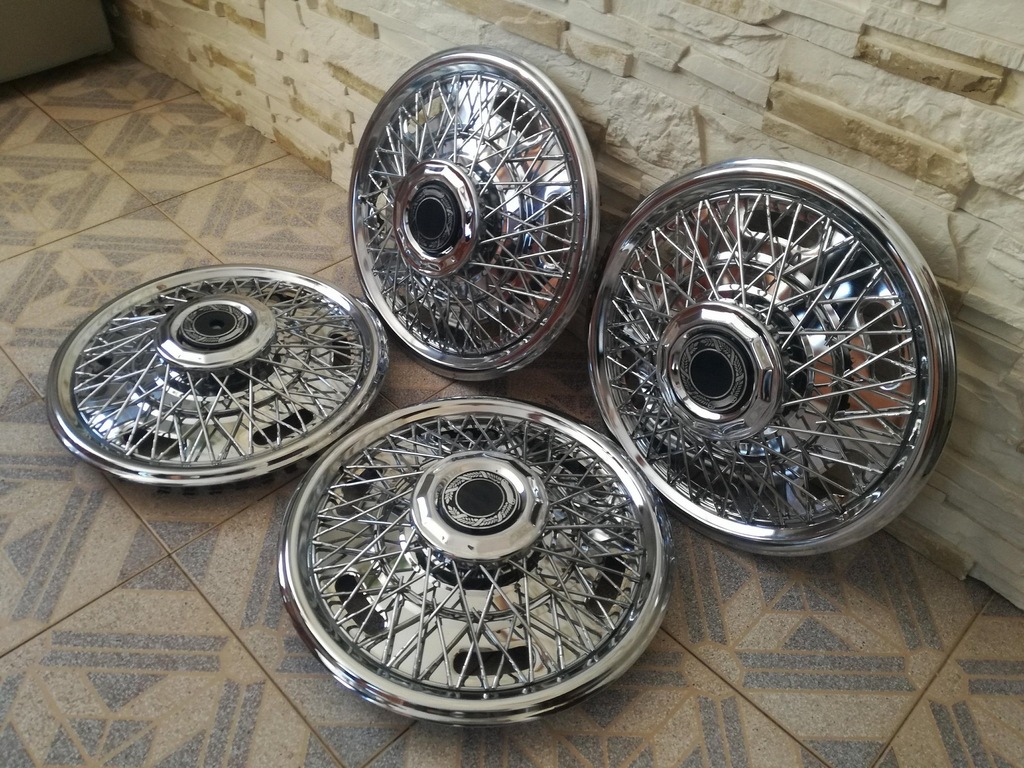 Kołpaki Dekle 14" Szprychowe Amerykańskie PRL