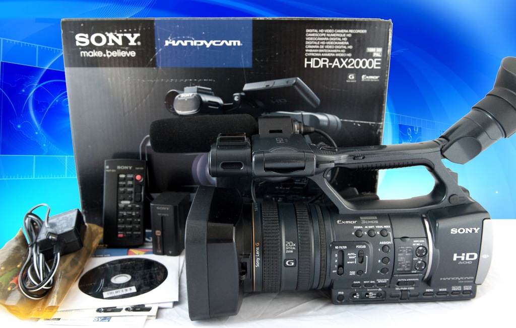 Kamera Sony AX2000E Kupujesz i filmujesz. POLECAM
