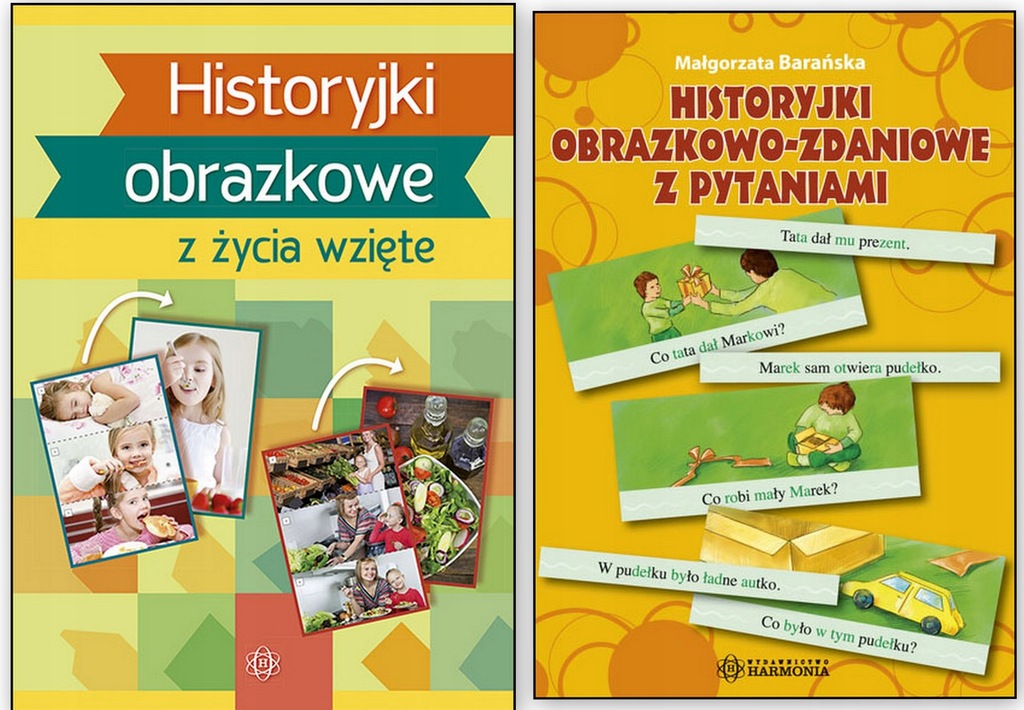 HISTORYJKI OBRAZKOWE Z HUMOREM+PYTANIE analogie