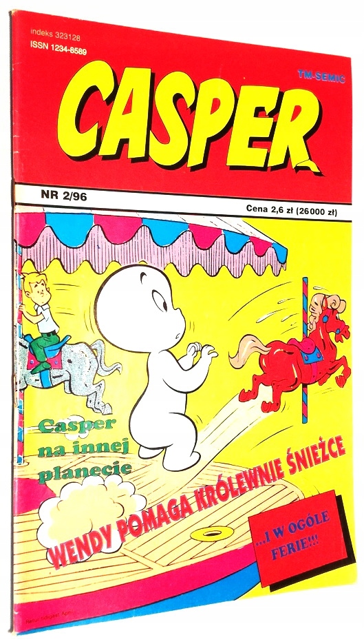 CASPER TM-SEMIC KOMIKS 2/96 BDB- WOW