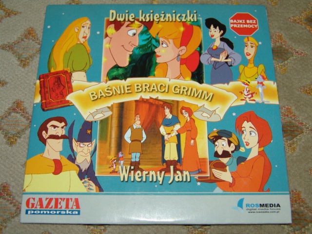 VCD Film - Baśnie braci Grimm - Dwie księżniczki..