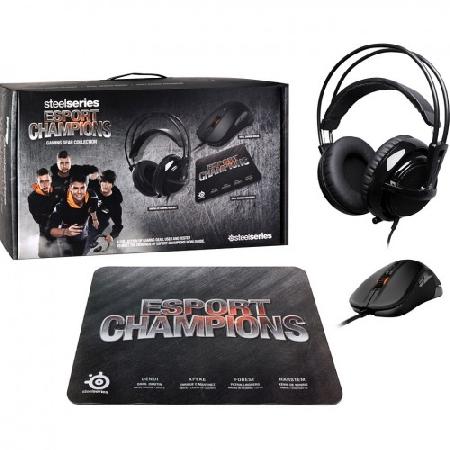 STEELSERIES ESPORT CHAMPIONS ZESTAW MYSZ+SŁUCHAWKI