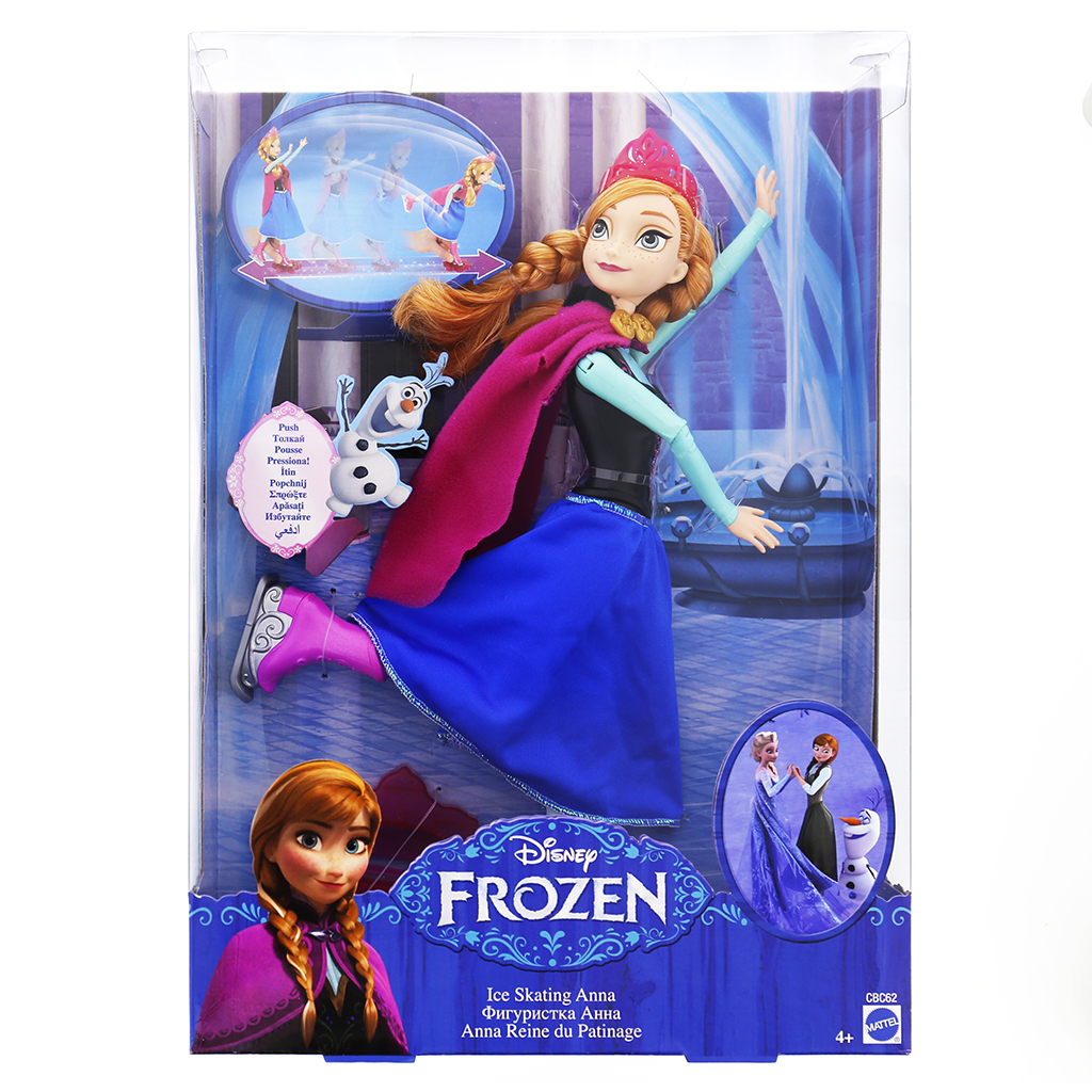 LALKA DISNEY FROZEN KRAINA LODU ANNA łyżwiarka W-w
