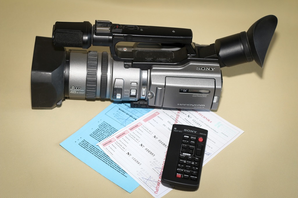 Kamera Sony DCR-VX 2100E jak NOWA stan IDEALNY - 7417848755 - oficjalne ...
