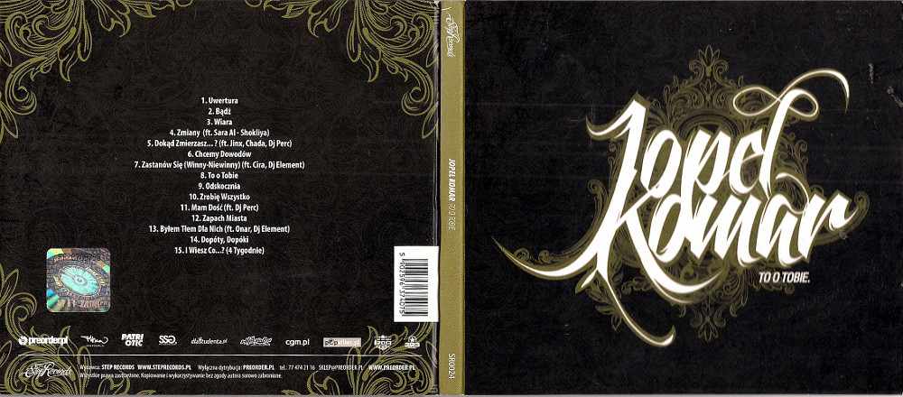 JOPEL &amp; KOMAR - TO O TOBIE [CD]