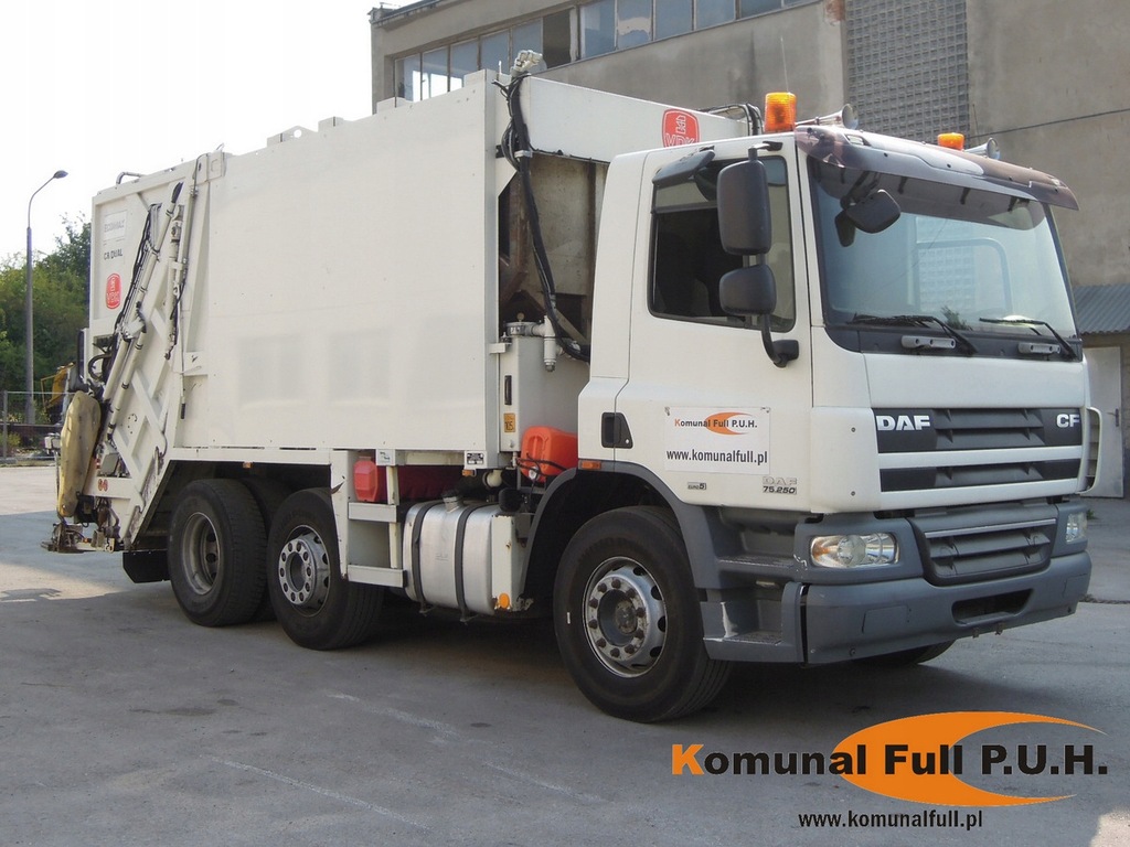śmieciarka DAF CF 75-250 MOL 19m3 **EURO 5**