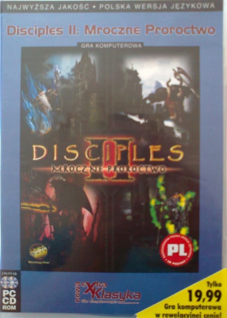 DISCIPLES II MROCZNE PROROCTWO PL CD 5/6 EXK-19N