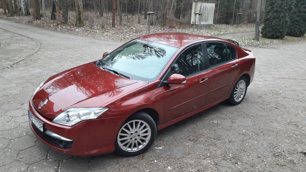 Renault Laguna III 2007 Czerwony w doskonałym stan