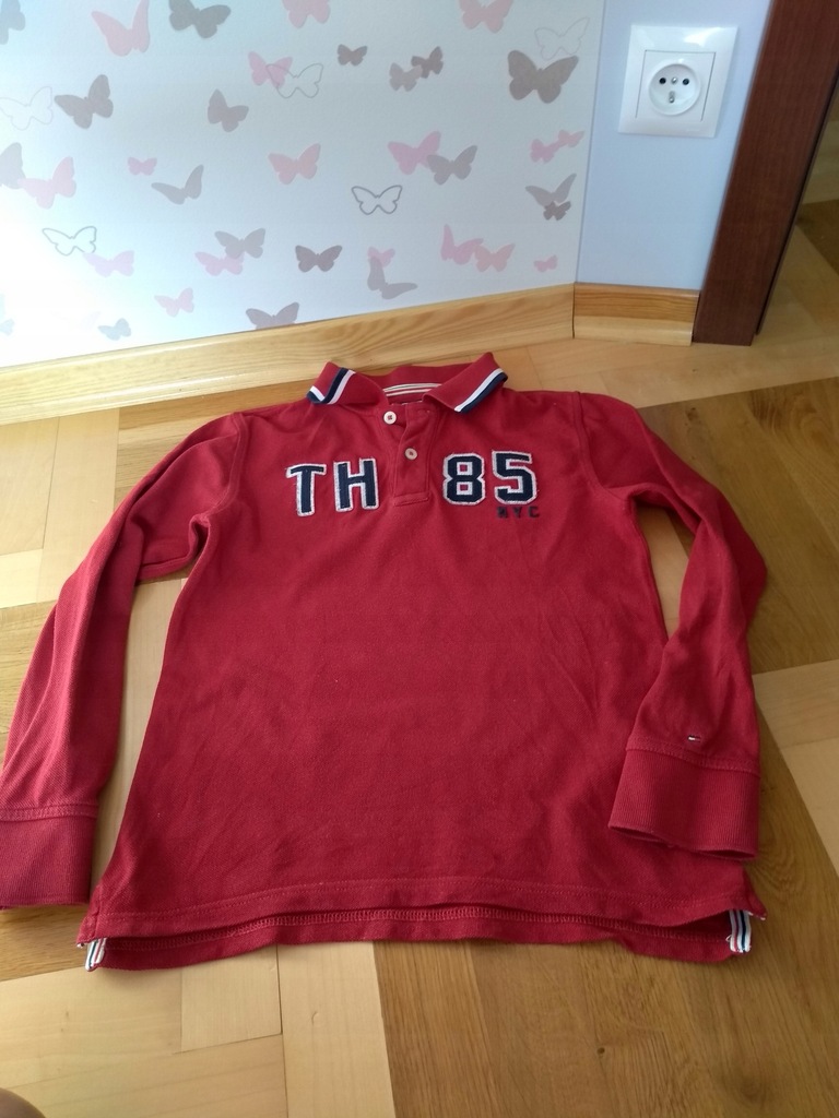 Bluza polo Tommy Hilfiger r.134-140cm 9-10lat s.bd