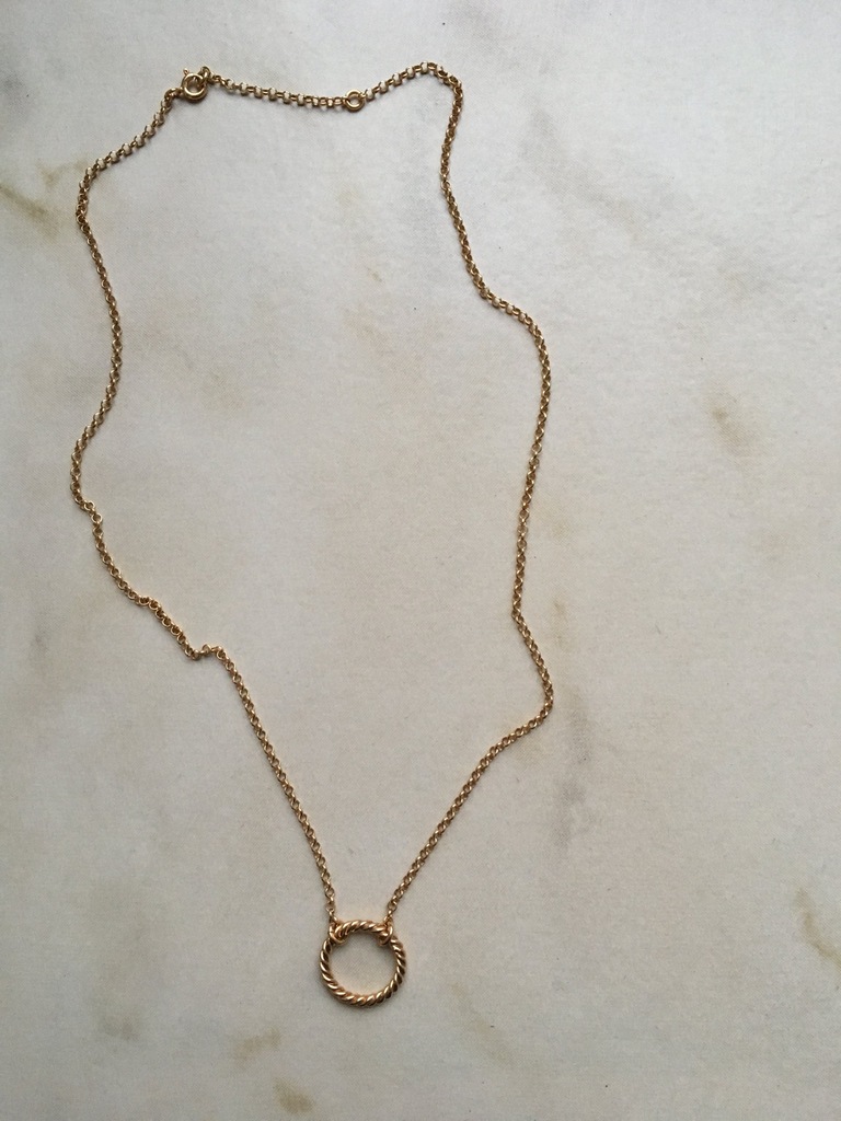Naszyjnik My Way Jewellery  pozłacane srebro 