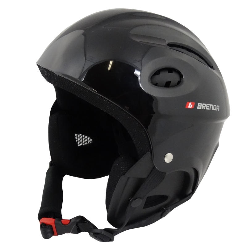 Kask narciarski BRENDA WOLF BLACK r. XL (56-58 cm)