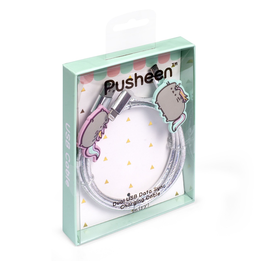 Kable do ładowania USB Pusheen ładowarka