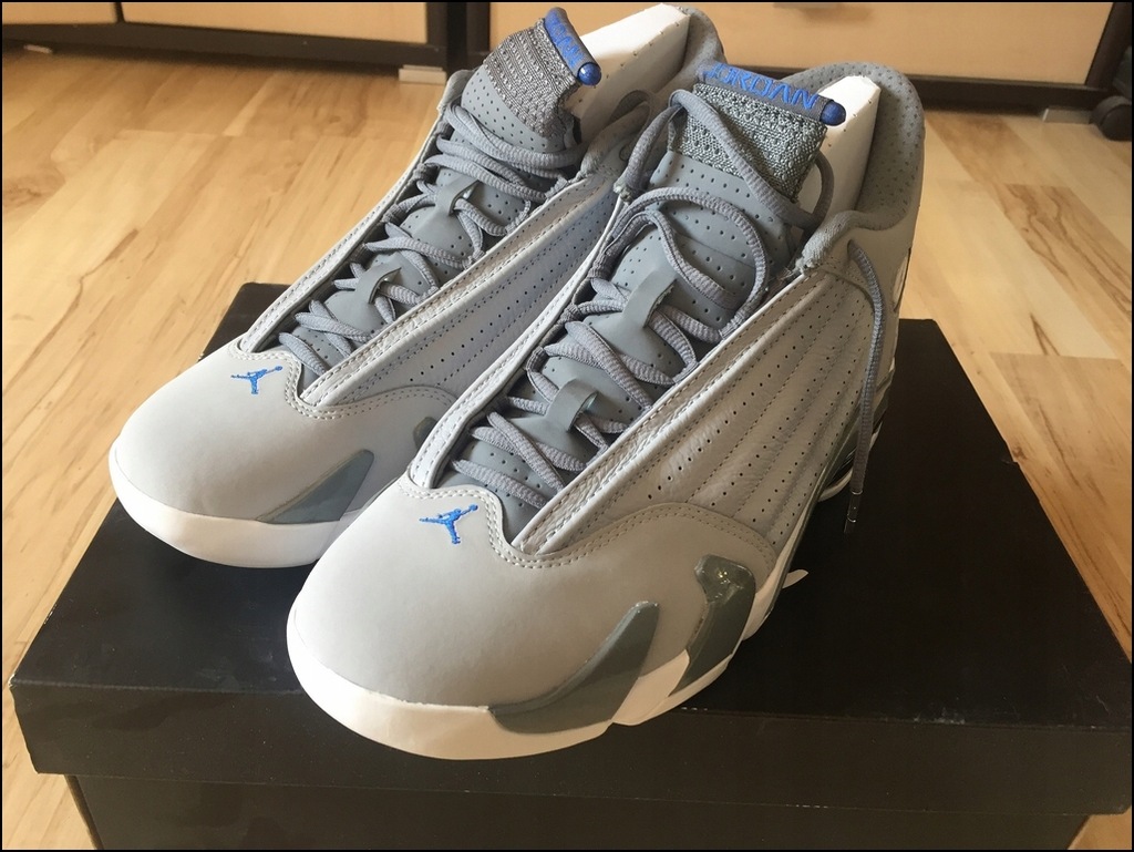 NIKE AIR JORDAN 14 RETRO WOLF GREY -oryginał NOWE