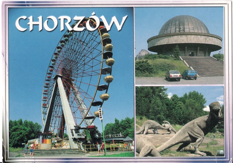 CHORZÓW - PLANETARIUM + KOŁO MŁYŃSKIE - 2000R