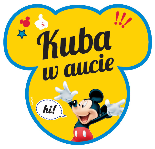 Zawieszka do samochodu Myszka Miki - KUBA