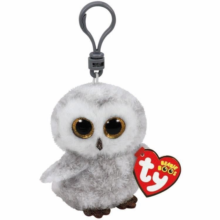 Maskotka Ty Beanie Boos Owlette - Sowa Biała - Bre