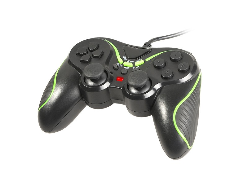 TRACER Gamepad PC/PS2/PS3 Green Arrow
