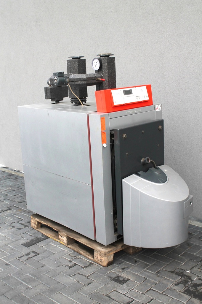 Piec kocioł VIESSMANN VITOPLEX olej gaz pellet 140