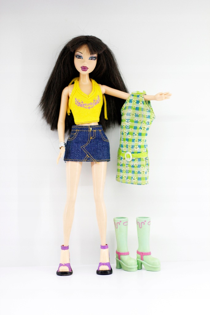 Barbie My Scene Mall Maniac Nolee +dodatkowy strój