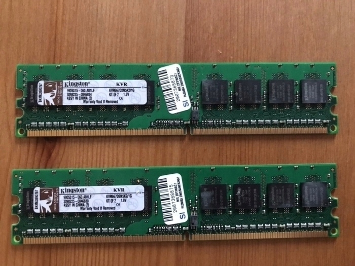 Pamięć Ram Kingston DDR2 2GB 667Mhz