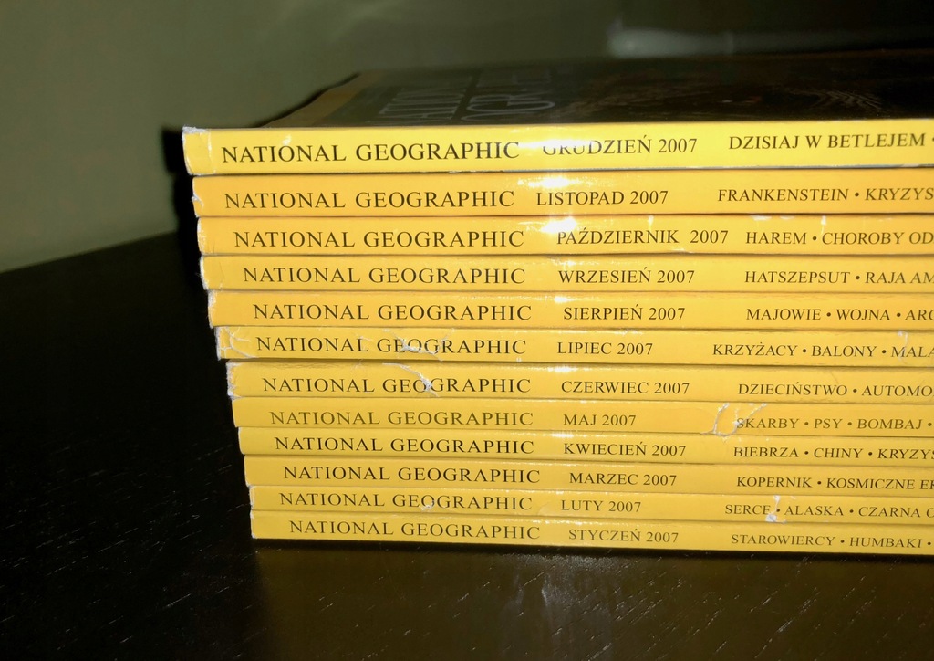 NATIONAL GEOGRAPHIC – rocznik 2007