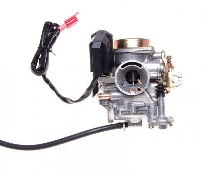 Gaźnik do skutera 4T 80cc dysza 72 (komplet)