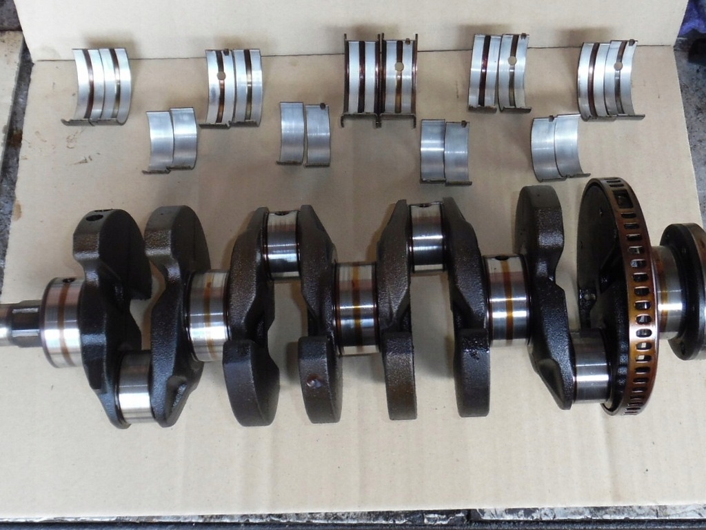 WAŁ KORBOWY,PANEWKI OPEL 1.6 16V,Z16XE,24455076 - 7557792198
