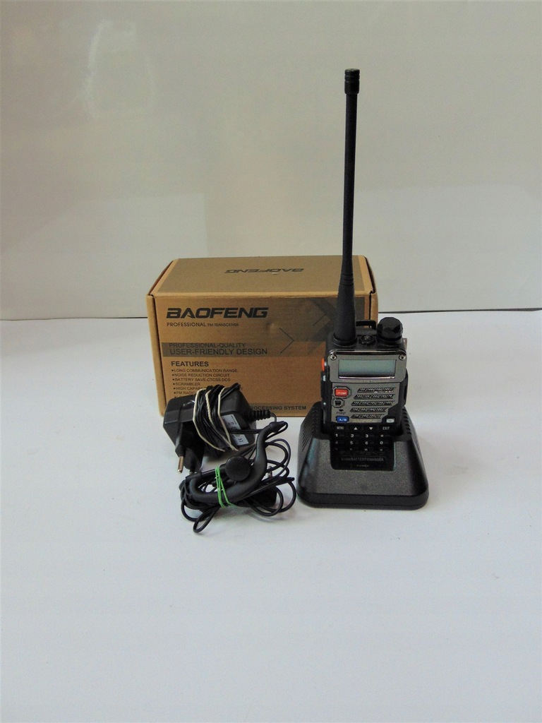 JAK NOWA!!! KRÓTKOFALÓWKA BAOFENG UV-5RE