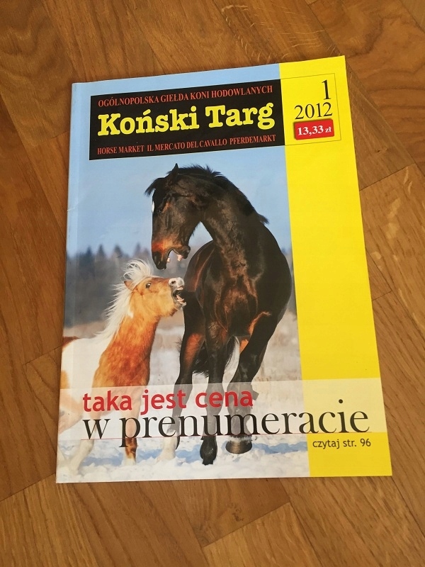 Koński Targ 1/2012 konie czasopismo gazeta