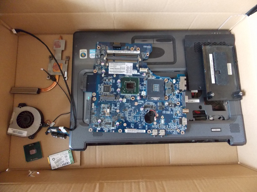 Laptop HP G7000 płyta główna, procesor, itd