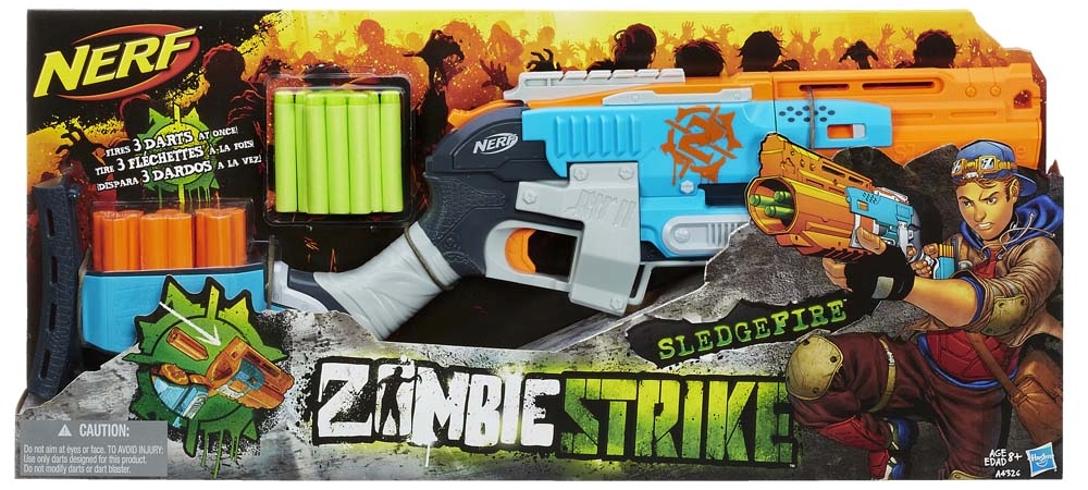 Nerf A4326 @@@ SLEDGEFIRE @@@ Zombie Strike
