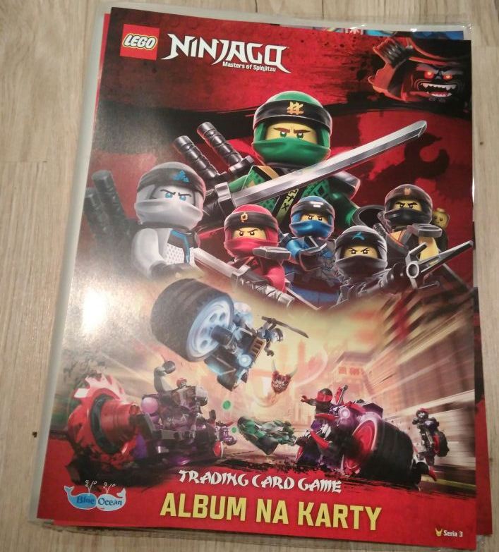 Album na karty Lego Ninjago TCG seria 3