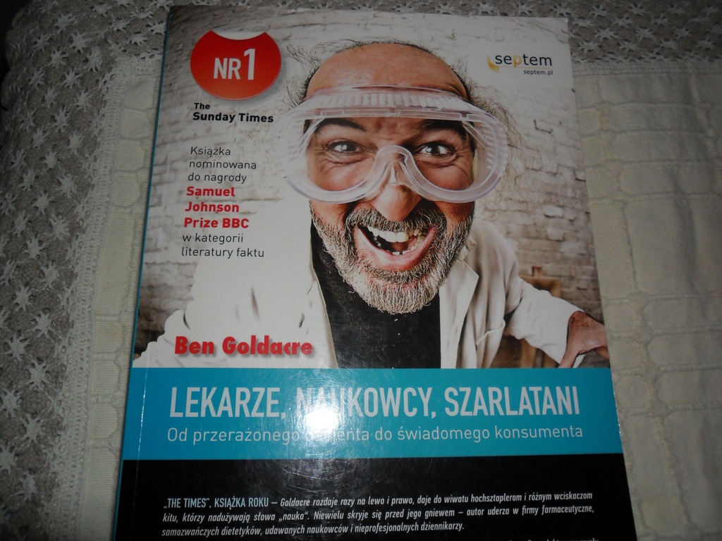 LEKARZE NAUKOWCY SZARLATANI - BEN GOLDACRE
