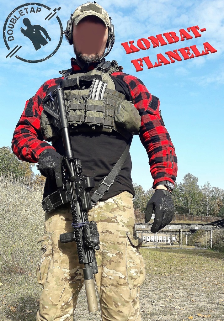 DOUBLETAP KOMBAT FLANELA combat shirt