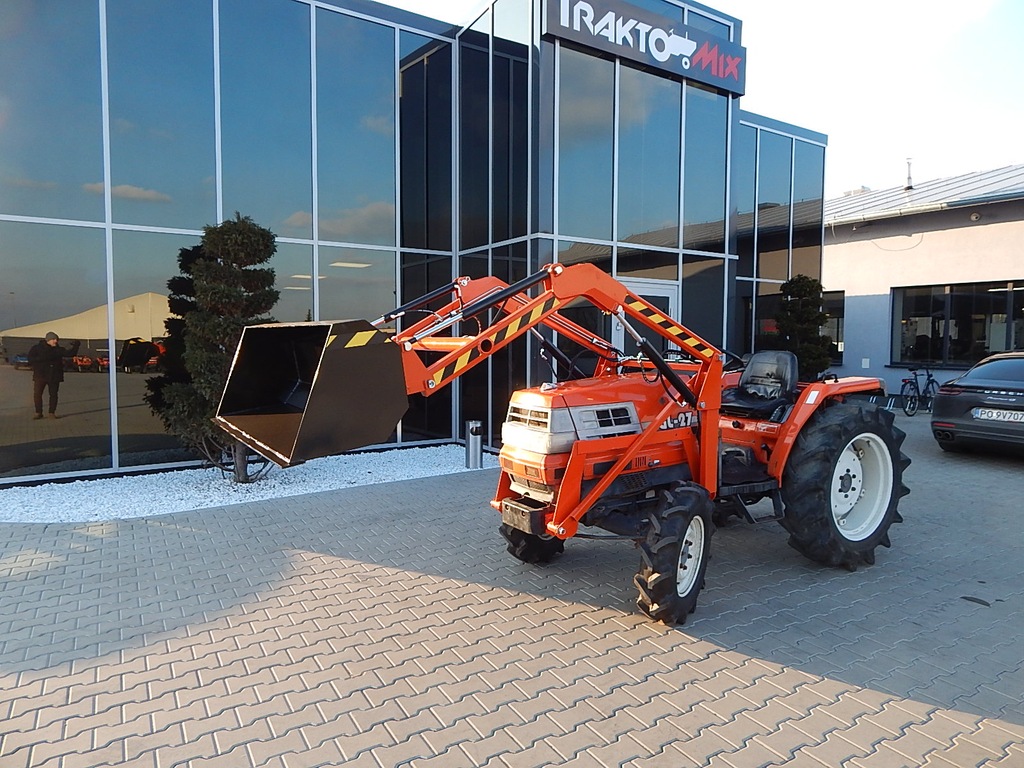Mini traktor Kubota GL27 +TUR 4x4 Ładowacz czołowy