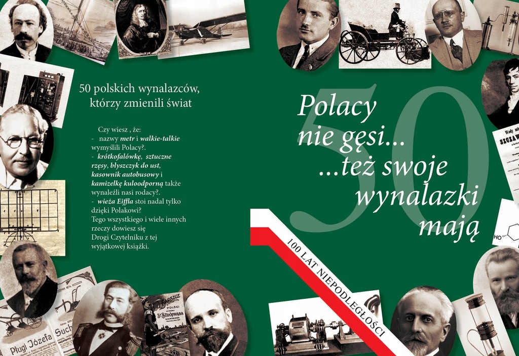 książka `Wielcy Polscy Wynalazcy`