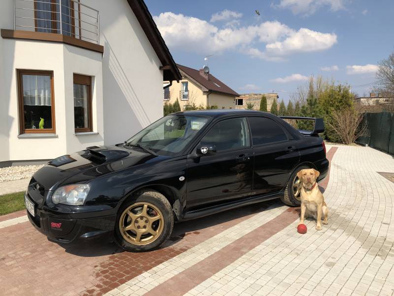 @ Subaru Impreza GD WRX 2005 STI - pakiet czarny