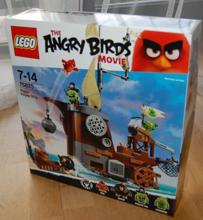 Lego Angry Birds 75825 Piggy Pirate Ship . Nowy - 7719634676 ...