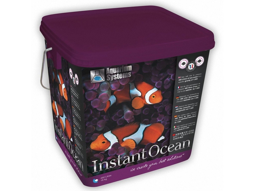 Aquarium Systems Instant Ocean 25kg - sól do akwar