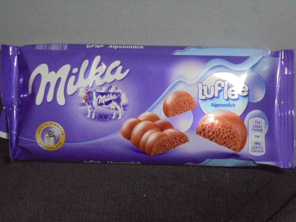 -- MILKA LUFLEE -- DMUCHANA -- Z NIEMIEC --