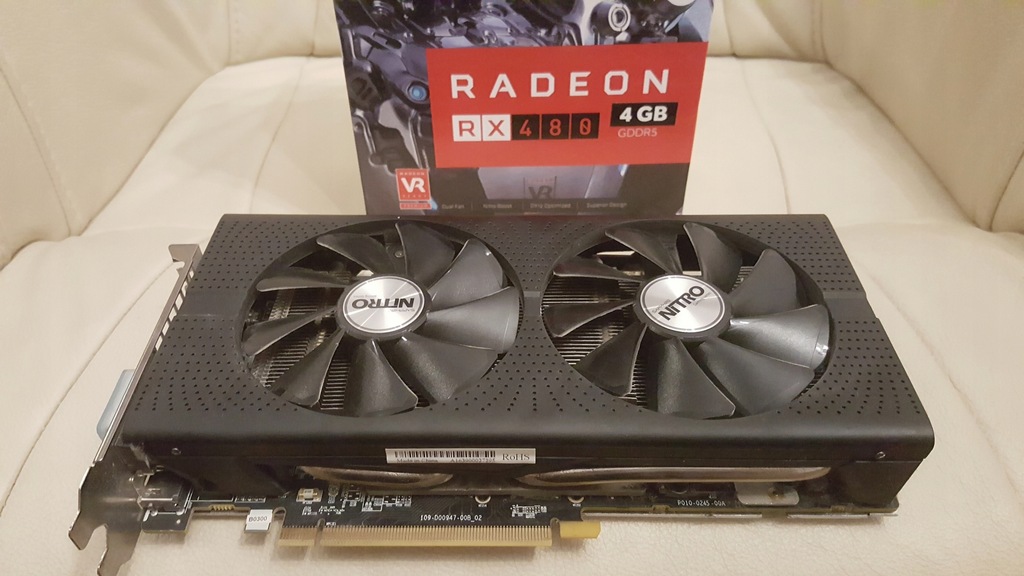 Sapphire Radeon RX 480 4GB - 7694355143 - oficjalne archiwum Allegro