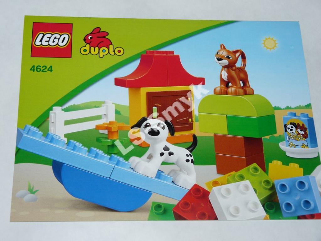 LS NOWE LEGO DUPLO INSTRUKCJA do 4624 kot i pies