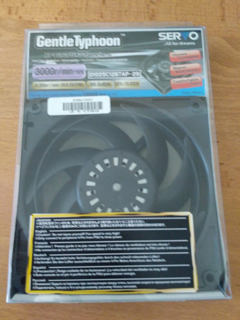 Scythe Gentle Typhoon 120mm 3000