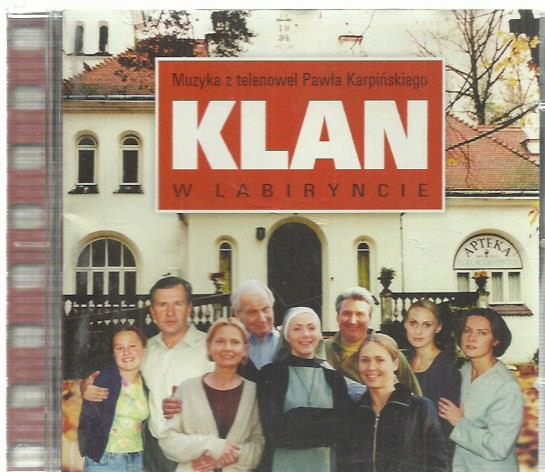 CD KLAN W LABIRYNCIE MUZYKA Z TELENOWEL KARPIŃSKIE