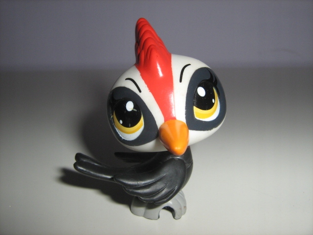 LITTLEST PET SHOP FIGURKA DZIECIOL LPS HASBRO