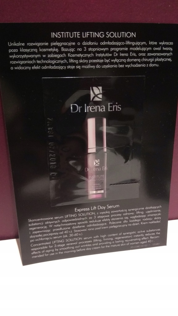 DR IRENA ERIS Lifting Solution serum 1,5ml