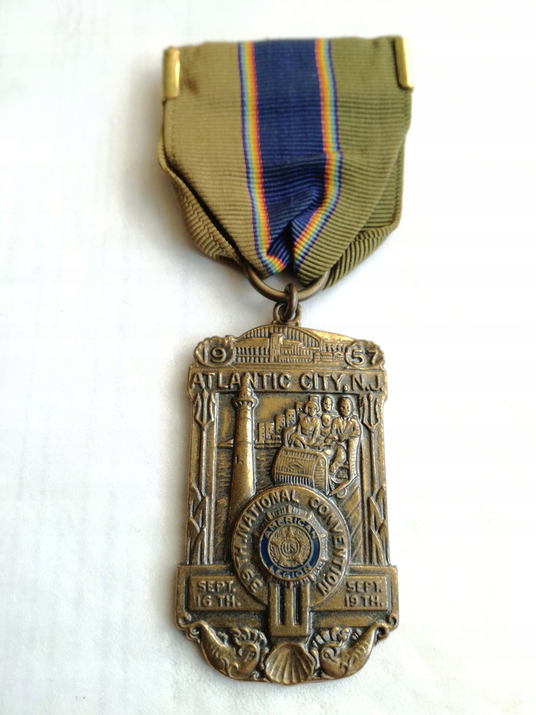 US American Legion Medal - 1957 .