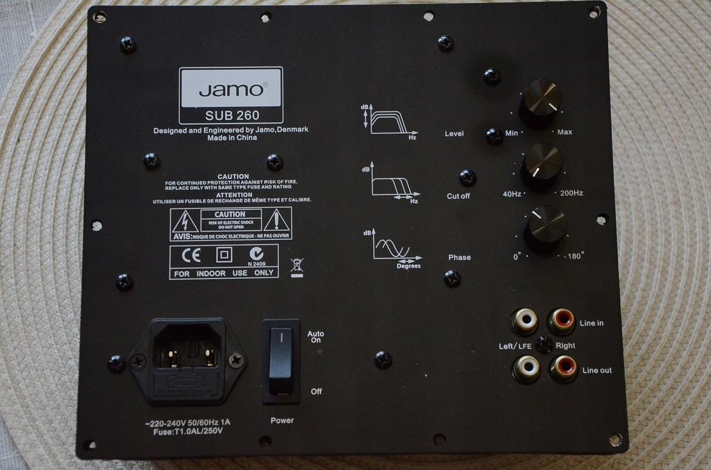 ugentlig Kollisionskursus instinkt JAMO SUB 260 kompletna nowa elektronika subwoofer - 7454079294 - oficjalne  archiwum Allegro