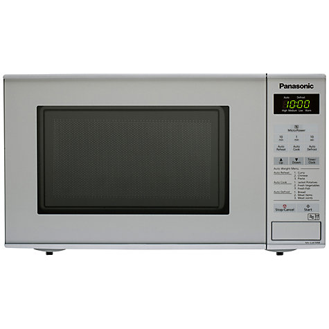 Mikrofalówka kuchenka mikrofalowa panasonic srebrn